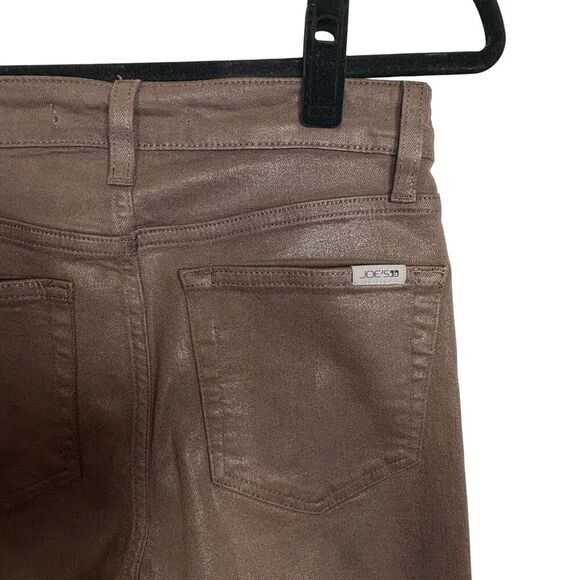 Joe’s Jeans Women’s 26 Hi Honey Coated Chocolate Rich Espresso Boot Cut Hi Rise - Picture 12 of 13